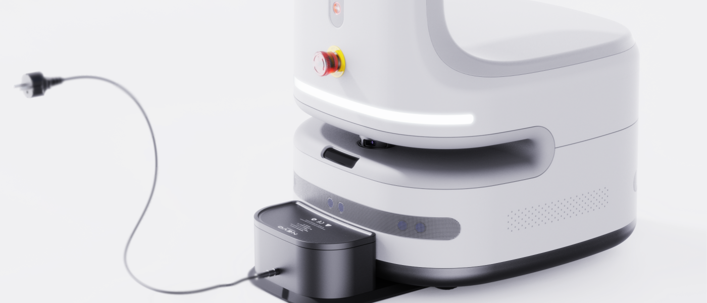 UWID | NEVO _ Autonomer UVC-Desinfektionsroboter für Krankenhäuser